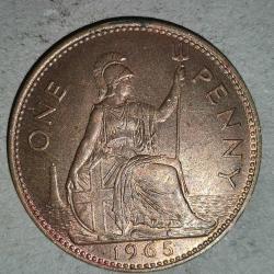 İNGİLTERE 1965   1 PENNY