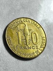 Merkezi Afrika  Yabancı Madeni Para hatıra