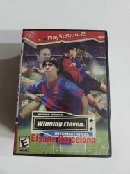 PS2  wınnıng eleven efsane barcelona   çipli makinalar için orjinal oyun yılmaz video
