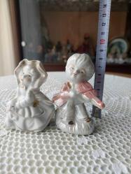 İkili Porselen El Boyama Biblo Takım