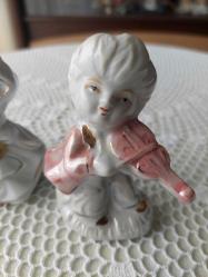 İkili Porselen El Boyama Biblo Takım