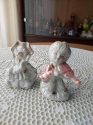 İkili Porselen El Boyama Biblo Takım