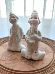 İkili Porselen El Boyama Biblo Takım