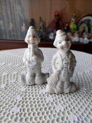 İkili Porselen El Boyama Biblo Takım