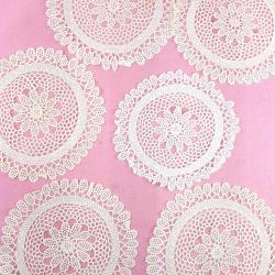 VINTAGE 6 ADET EL İŞİ  DANTEL SEHPA ÖRTÜSÜ