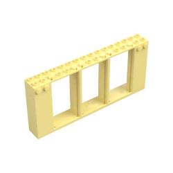 Lego® 35103 Kapı, Çerçeve 2x16x6 Ön Tarafta Her İki Tarafta 2 Saplama ve 3 Açıklık Bulunan (Açık Parlak Sarı)