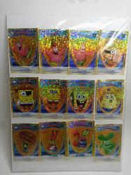 Sünger Bob Square Pants Viacom Nickelodeon - Cora Match Belgique Belçika 24 Adet Sticker Etiket Kullanılmamış - 2014