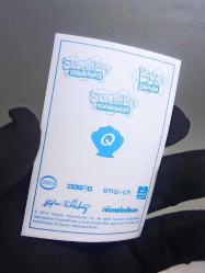 Sünger Bob Square Pants Viacom Nickelodeon - Cora Match Belgique Belçika 24 Adet Sticker Etiket Kullanılmamış - 2014