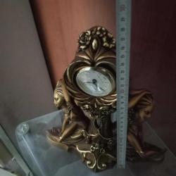 ANTİKA SAATLİ ALÇIPAN OBJE