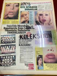 HAFTASONU GAZETESİ GAZETESİ DOĞUM GÜNÜ GAZETESİ (TURKİSH NEWSPAPER) - 19 KASIM 1976 -Farah Pehlevi - Hülya Koçyiğit - Selim Soydan - Gülşah - Bülent Ecevit - Emel Sayın - Osman Karvan - Muazzez Abacı - Hasan Heybetli - Öztürk Serengil - Brigitte Bardot - İnci Sarlı - Hilmi Çoşkun - Afyer Güvender - Erol Simavi -Tijen Par - Yaşlı Şirin - Genç Şirin - Eflatun Nuri - Sabiko - Nübler - Türker İnanoğlu - Jale Altuğ - Metin Serezli - Adnan Şenses - Erol Evgin -Farah intihara teşebbüs etti - Ve Hülya boyun eğdi - Gülşah’sız ve Selim’siz yapamam - Yuvamdan uzak yaşayamayacağımı anladım - İkinizin de yanımda olmasını istiyorum - İşte öpülecek dudaklar - Ünlü jönlerin gözünde her biri ateş parçası - Bu dudakların üstünlüğü tartışılmaz - Sesin güzel, dudağının güzelliğinden geliyor - Coca-Cola meşrubat kapaklarıyla kupa sahibi olurken takımların posterlerini tamamlarken kazanın - Aksilikler peş peşe geliyor - Üzerinde nazar var - Bugün bize yarın size - Sosyeteyi atlattılar - Öztürk Serengil ve 3