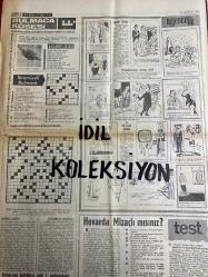 HAFTA SONU GAZETESİ DOĞUM GÜNÜ GAZETESİ (TURKİSH NEWSPAPER) - 16 KASIM 1967 - Yıl:1 Sayı:43- Yeni Çıkan Plaklar listesi -Zeki Müren-Fikret Hakan-Sevda Ferdağ-Tamer Yiğit-Zaliha-Sadıç Zaliha-Gülibin Eray-Peri-Han-Sevim Şengül-Durul Gence-Şahınbaş-Fatma Girik-İbrahim Solmaz-Ayla Gürses-George Lutrow-Altan Armağan-Jean Simmons-Richard Burton-Liz Taylor-Bayan Bayar-Bulent Karacan-Ali Şükrü-Muhterem Nur-Kemal İnci-Ümit Yaşar  Konsomatris ile başbaşa-Onunla tek müşterek yönümüz sevmek oldu-Tamer Yiğit’le barıştı diye Fikret Hakan Sevda Ferdağı dövdü-Zaliha eski menajeri ile kavga etti-Futbolcuların rekabeti aşk sahasına döküldü-Gülibin Eray Mısır’da beş film çevirecek-Eray’ın çevireceği filmler renkli sinemaskop olacak-Sevim Şengül Peri-Han ile kavga etti-Kavga neticesi Sevim Şengül sahneye çıkmadı-Jet sosyete ve artistler Dolce Vita yaşadılar-Durul Gence ve balerin-Şahınbaş ile İsviçreli-Kendilerinden geçmişler-Sabaha kadar süren alemde herkes gönlünce eğlendi-Yeni dansları öğretiyoruz