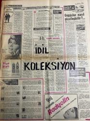 HAFTA SONU GAZETESİ DOĞUM GÜNÜ GAZETESİ (TURKİSH NEWSPAPER) - 16 KASIM 1967 - Yıl:1 Sayı:43- Yeni Çıkan Plaklar listesi -Zeki Müren-Fikret Hakan-Sevda Ferdağ-Tamer Yiğit-Zaliha-Sadıç Zaliha-Gülibin Eray-Peri-Han-Sevim Şengül-Durul Gence-Şahınbaş-Fatma Girik-İbrahim Solmaz-Ayla Gürses-George Lutrow-Altan Armağan-Jean Simmons-Richard Burton-Liz Taylor-Bayan Bayar-Bulent Karacan-Ali Şükrü-Muhterem Nur-Kemal İnci-Ümit Yaşar  Konsomatris ile başbaşa-Onunla tek müşterek yönümüz sevmek oldu-Tamer Yiğit’le barıştı diye Fikret Hakan Sevda Ferdağı dövdü-Zaliha eski menajeri ile kavga etti-Futbolcuların rekabeti aşk sahasına döküldü-Gülibin Eray Mısır’da beş film çevirecek-Eray’ın çevireceği filmler renkli sinemaskop olacak-Sevim Şengül Peri-Han ile kavga etti-Kavga neticesi Sevim Şengül sahneye çıkmadı-Jet sosyete ve artistler Dolce Vita yaşadılar-Durul Gence ve balerin-Şahınbaş ile İsviçreli-Kendilerinden geçmişler-Sabaha kadar süren alemde herkes gönlünce eğlendi-Yeni dansları öğretiyoruz