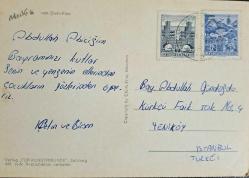 Avusturya Kartpostal. Yeni yıl Temalı (Postadan geçmiş.)