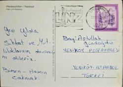 Avusturya Kartpostal. Radstadt Kış Temalı (Postadan geçmiş.)