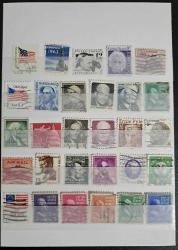 Amerika (USA) Damgalı Pulları.(Orta Boy Kartela)