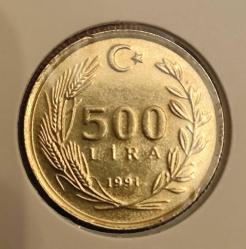500 LİRA 1991