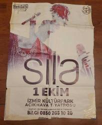LOT.19 » SILA KONSER AFİŞİ. DUVARDAN ALINDI. KOLEKSİYONLUK.
