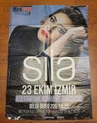 LOT.13 » SILA KONSERİ AFİŞİ. KOLEKSİYONLUK. DUVARDAN ALINDI.