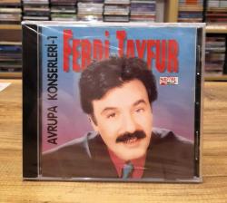 FERDİ TAYFUR AVRUPA KONSERİ 1 CD STAR MÜZİK ALMANYA BASKI JELATİNLİ