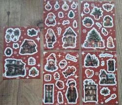 Yılbaşı temalı sticker