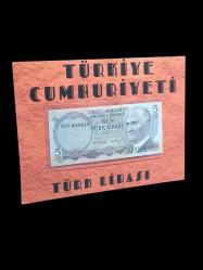 Özel Folderinde Orjinal Koleksiyon Paralı Ev Ofis Hediyelik Koleksiyon Para. 6. 7. Emisyon Kağıt Paralar.