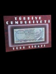 Özel Folderinde Orjinal Koleksiyon Paralı Ev Ofis Hediyelik Koleksiyon Para. 6. 7. Emisyon Kağıt Paralar.