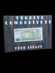 Özel Folderinde Orjinal Koleksiyon Paralı Ev Ofis Hediyelik Koleksiyon Para. 6. 7. Emisyon Kağıt Paralar.