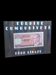 Özel Folderinde Orjinal Koleksiyon Paralı Ev Ofis Hediyelik Koleksiyon Para. 6. 7. Emisyon Kağıt Paralar.