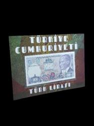 Özel Folderinde Orjinal Koleksiyon Paralı Ev Ofis Hediyelik Koleksiyon Para. 6. 7. Emisyon Kağıt Paralar.