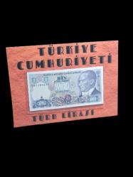 Özel Folderinde Orjinal Koleksiyon Paralı Ev Ofis Hediyelik Koleksiyon Para. 6. 7. Emisyon Kağıt Paralar.