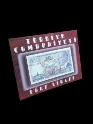 Özel Folderinde Orjinal Koleksiyon Paralı Ev Ofis Hediyelik Koleksiyon Para. 6. 7. Emisyon Kağıt Paralar.