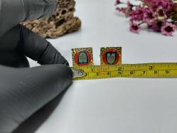 Hava Harp Okulu Kol Düğmesi - ÇİFT - Askeri Düğme