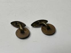 Antika Kol Düğmesi - Çift Düğme - İşlemeli MOdel - Çok Eski