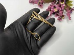 Kravat İğnesi - Altın Gümüş Renkli Kravat İğnesi