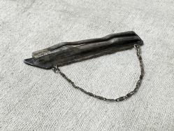 Antika Gümüş Kravat İğnesi - Telkari İşçilik Gümüş Kravat İğnesi - Saç Tokası