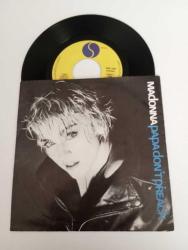 Madonna – Papa Don't Preach 1986 Avrupa Baskı 45lik Plak