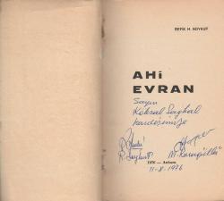 AHİ EVRAN (İMZALI)