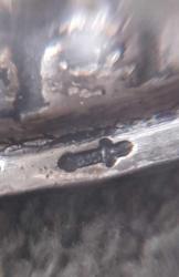 Antika gümüş 835 ayar Kova minyatür biblo Su taşıyıci