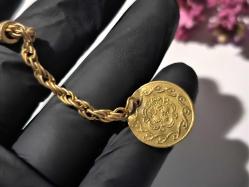 Antika Osmanlı Mühür - Uzun Sallamalı Mühür - Para Detaylı Ürün - Takı Tasarım Malzemesi - Özel Tasarım Ürün