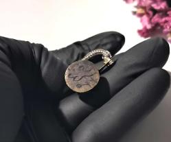 Eskilerden Osmanlı Mühür - Uzun Sallamalı Mühür - Para Detaylı Ürün - Takı Tasarım Malzemesi - Özel Tasarım Ürün