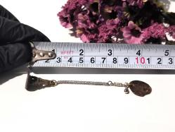 Eskilerden Osmanlı Mühür - Uzun Sallamalı Mühür - Para Detaylı Ürün - Takı Tasarım Malzemesi - Özel Tasarım Ürün