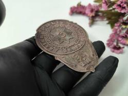 Polis  Emniyet Genel Müdürlüğü Plaket - Metal Polis Rozet