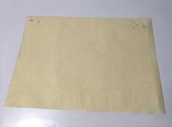 Ebru Sanatı - El İşi Ebru - Desenli - Duvar Dekoru - Sanatçı: Muhammed Aydın - 2013 Tarihli - Karanfil - Yeşil - Sarı Renkli