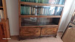 ANTİKA KÜTÜPHANE & VİTRİN ( Orijinal Art Deco Tarzı Cam Kapaklı )