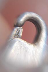 Tasarım gümüş 925 ayar boncuklu bileklik