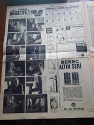 Son Aktüalite Gazetesi - Turkish Newspaper - 30 Haziran 1966 - Türk basınında İlk defa Son yayınlıyor İmralı'da 3 mezar - solda Adnan Menderes'in ortada Fatin Rüştü Zorlu'nun sağda da Hasan polatkan'ın mezarları görülüyor - Mahkumlar Adası İmralı harita - İstiklal Savaşı'ndan sonra Rumların kaçması ile boş kalan İmralı Adası mahkumlar Adası haline getirilmiştir - İmralı adası'ndaki cezaevi tesislerinden bir kısmı yukarıdaki fotoğrafta görülüyor - İmralı Adası tamamen cezaevine aittir - yılın foto romanı Caniler Kralı Killing hazine peşinde - Emine bacıya göre yarınki falınız - eğlence köşesi - transistörlü cihazlarınızdan altın ses almak için Berec altın seri - Afrika'da kadın sattım anlatan Deniz Yıldırımok yazan Gökşin Sipahioğlu Yazı Dizisi - aşkımı çalamazsın foto roman - atasözü yarışması - Marakaz vapuru mudanya'ya giderken her perşembe günü imralı adası'na uğrar fotoğraf - vapur İmralı'ya yaklaşırken genellikle yolcular küpeşteden fotoğrafta daire içine alınmış mezarı seyreder