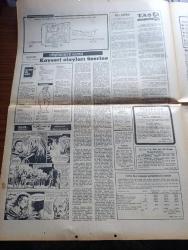Akşam Gazetesi - Turkish Newspaper - 16 Temmuz 1969 - Ay yolculuğu başlıyor - Armstrong Collins ve Aldrin fotoğraf - ilk günün çalışma programı - Apollo 11'in 8 günlük Ay'a gidiş dönüş programı - Wernher Von Braun Luna 15 Aydan Toprak getirebilir dedi - astronotların hareketten önce son sözleri verilen vazifeyi yaparız - Başbakan Süleyman Demirel'in annesi Ümmühan Demirel iki gelini Nazmiye ve Sezen Demirel ile fotoğraf - Süleyman Demirel turizm için bacasız fabrika dedi - Kaan'ın maceraları Tung Hay'ın öcü yazan ve çizen Abdullah Turhan - Nehar Tüblek'in fırçasından - Kayseri olayları üzerine yazan Malatya milletvekili Şaban Erik - Ay'a giderken yazan Çetin Altan -  Fenerbahçe başkanı Faruk Ilgaz politika spor'dan çok daha kolaymış dedi - gazinocular şimdi de futbolcu avına çıktı fotoğraf - Fenerbahçe ile ihtilafa düşünce Nunweiller'e Beşiktaş talip oldu - İonescu yüzünden Fenerbahçe karıştı - galatasaraylılar pazar günü Avrupa'ya gidiyor - altılı ganyan 70.915 lira verdi