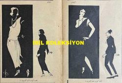 Osmanlıca Akbaba Mizah Dergisi-Gazetesi, Orijinal Dönem Basım, (Ottoman Magazine-Newspaper) - 29 Kasım 1923 - Sayı: 103 - Rumi: 29 Teşrin-i Sani 1339 - Hicri: 19 Rebiülahir 1342 - Düyun-ı Umumiye Temalı Karikatür: Osmanlı Saltanatının Türkiye Cumhuriyeti'ne Son Mirası - Laklakiyat: Ankara'ya Mektup 
