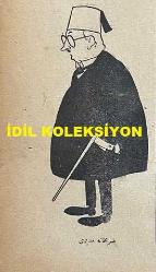 Osmanlıca Akbaba Mizah Dergisi-Gazetesi, Orijinal Dönem Basım, (Ottoman Magazine-Newspaper) - 29 Kasım 1923 - Sayı: 103 - Rumi: 29 Teşrin-i Sani 1339 - Hicri: 19 Rebiülahir 1342 - Düyun-ı Umumiye Temalı Karikatür: Osmanlı Saltanatının Türkiye Cumhuriyeti'ne Son Mirası - Laklakiyat: Ankara'ya Mektup 