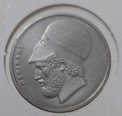 1988 YUNANİSTAN 20 DRAHMİ ORİJİNAL MADENİ PARASI  ÇİLALTI BB2YY1 NADİRDİR